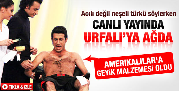 Ağda yaptıran Urfalı genç ABD'de günün konusu oldu