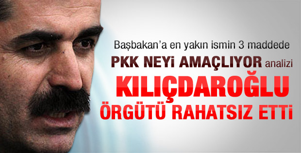 Başbakan'ın danışmanından PKK analizi