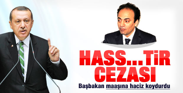 Başbakan'dan BDP'li Baydemir'in maaşına haciz