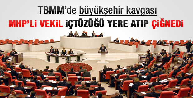 TBMM'de büyükşehir kavgası