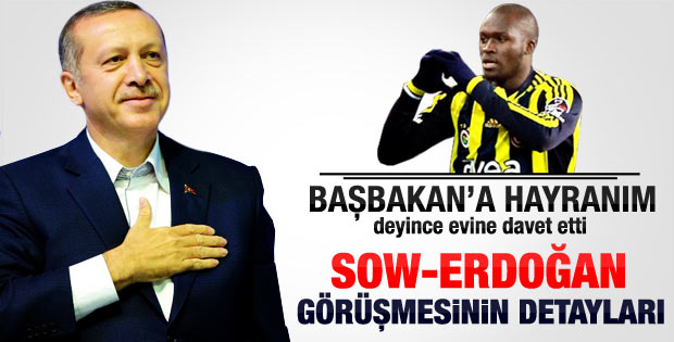 Sow Erdoğan görüşmesinin detayları