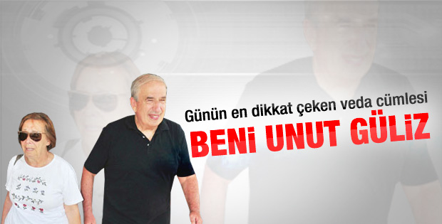 Tutuklanan Kemal Gürüz'den eşine: Beni unut Güliz