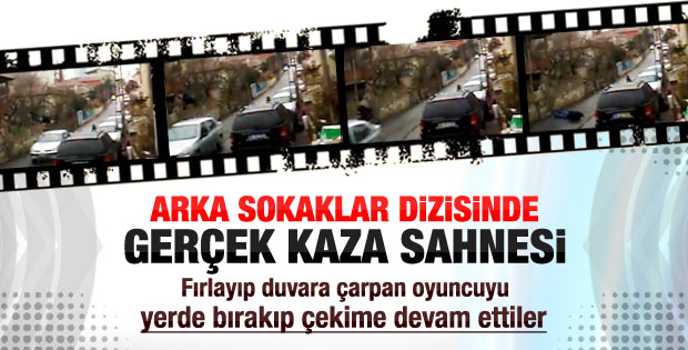 Arka Sokaklar dizisinde skandal sahne