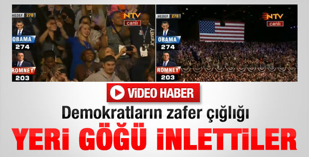 Demokratların zafer çığlığı - Video