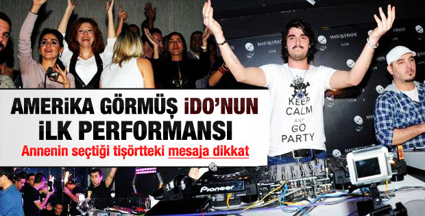 Derya Tuna İdo'ya dans ederek eşlik etti - Foto Galeri