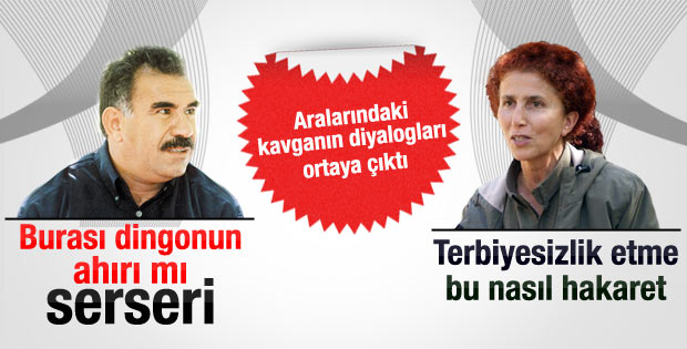 Abdullah Öcalan Sakine Cansız kavgasının perde arkası