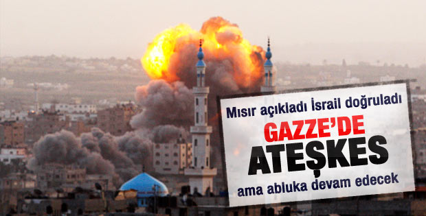 Mısır ve İsrail tarafları uzlaştı