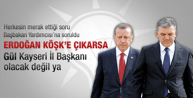 Bu saatten sonra Kayseri İl Başkanı olacak değil