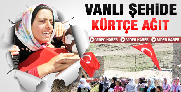 Vanlı Bingöl şehidi Kürtçe ağıtlarla toprağa verildi