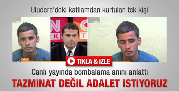 Uludere'de yaşananları canlı yayında anlattı - izle