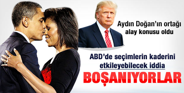 Obama çifti boşanıyor iddiası