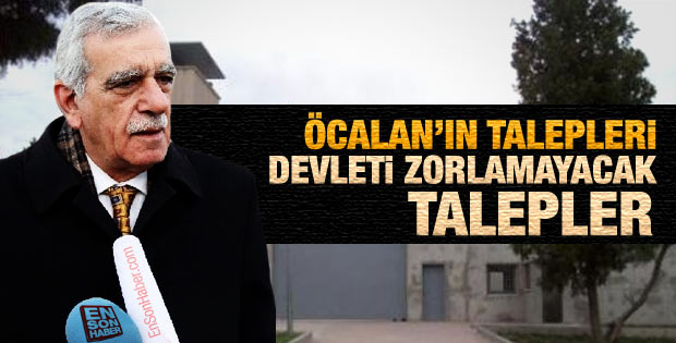 Ahmet Türk: Apo'nun talepleri devleti zorlamayacak