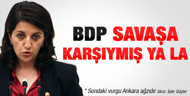 BDP'den tezkereye ret