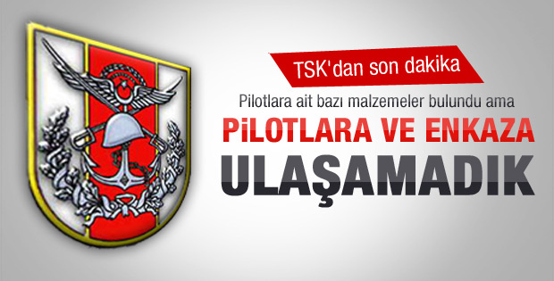 TSK'dan pilotlarla ilgili açıklama