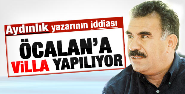 Önkibar: Öcalan'a İmralı'da villa inşa ediliyor