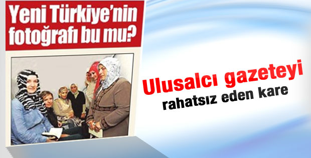 Yurt Gazetesi'ni rahatsız eden kare