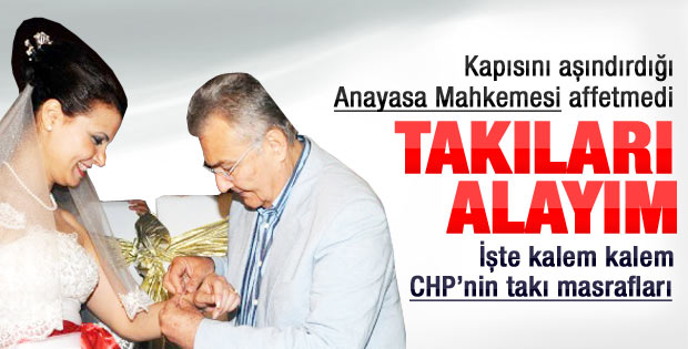 Anayasa Mahkemesi'nden CHP'ye: Takıları geri verin