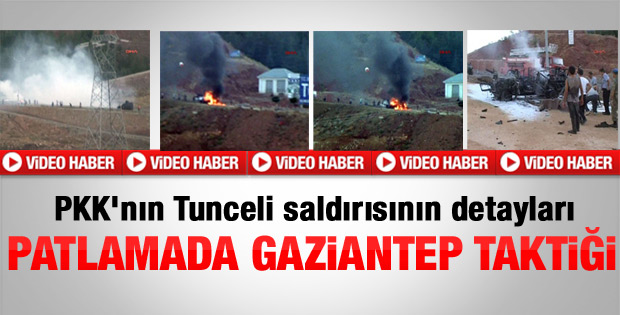 PKK'nın Tunceli saldırısının detayları