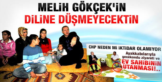 Kılıçdaroğlu Melih Gökçek'in diline düştü