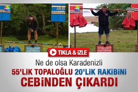 Topaloğlu'nun Survivor performansı ekrana kilitledi