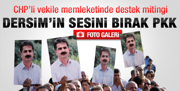 Hüseyin Aygün için Tunceli'den büyük destek - Galeri