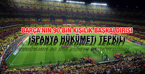 El Classico'daki başkaldırı ülkeyi karıştırdı
