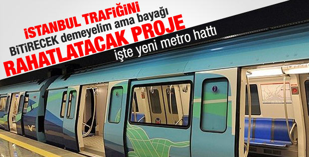 İstanbul'da trafiği bitirecek proje