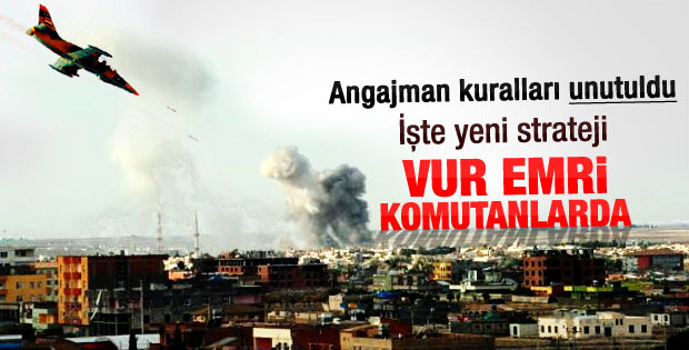 Yılmaz: Suriye sınırında vur emri komutanlarda
