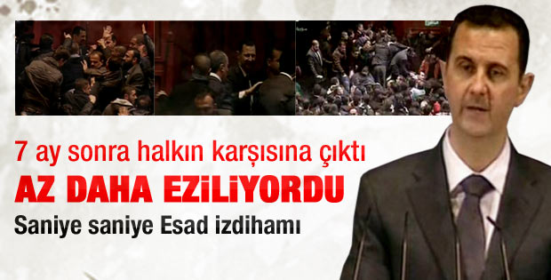 Esad ezilme tehlikesi geçirdi