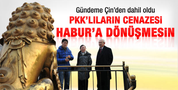 Kılıçdaroğlu: PKK'lıların cenazesi Habur'a dönüşmesin