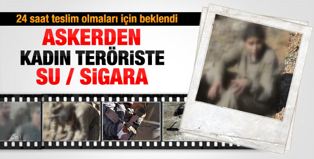 Yaralı teröriste ilk müdahale askerden