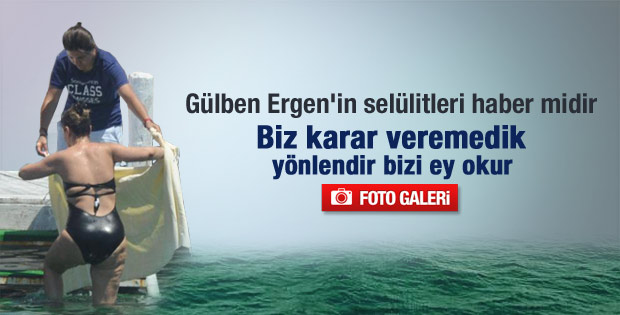 Mayolu Gülben'in selülitleri şaşırttı - Foto Haber