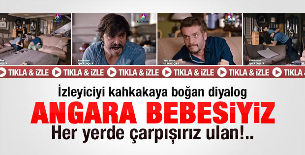 İşler Güçler'de Angara bebesiyiz esprisi - Video