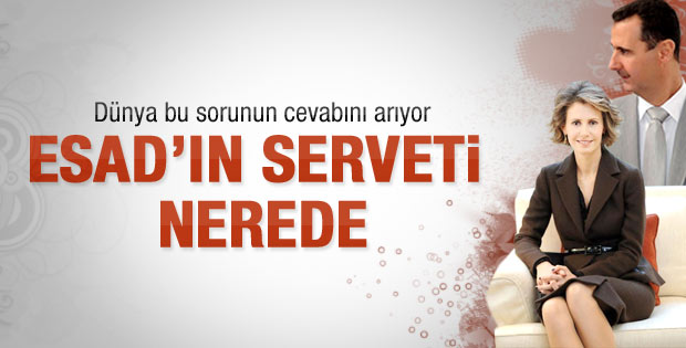 Esad'ın serveti nerede