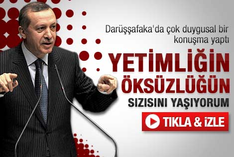 Erdoğan'ın Darüşşafaka Genel Kurulu konuşması