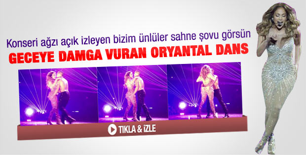 Jennifer Lopez Ülker Sports Arena'yı salladı