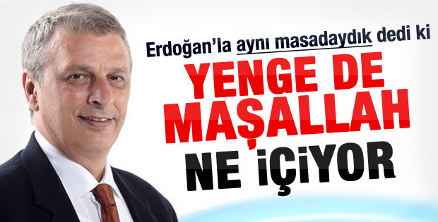 Erdoğan'dan Can Ataklı'ya: Yenge de iyi içiyormuş