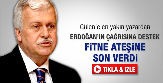 Hüseyin Gülerce'den Erdoğan'ın çağrısına destek - Video