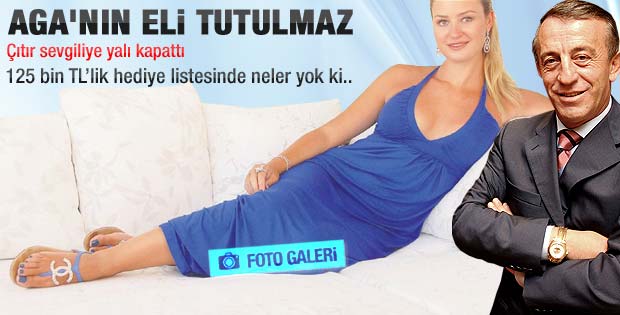 Ağa'dan sevgilisine 125 bin liralık doğumgünü partisi