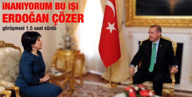 Erdoğan Zana görüşmesi sona erdi