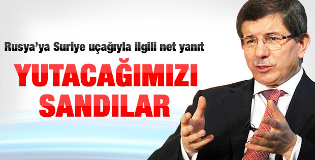 Davutoğlu'ndan İsrail ve Rusya'ya salvolar