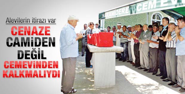 Şehit cenazesi sonrası cami mi cemevi mi tartışması