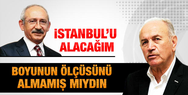 Topbaş'tan Kılıçaroğlu'na İstanbul'u alacağız cevabı