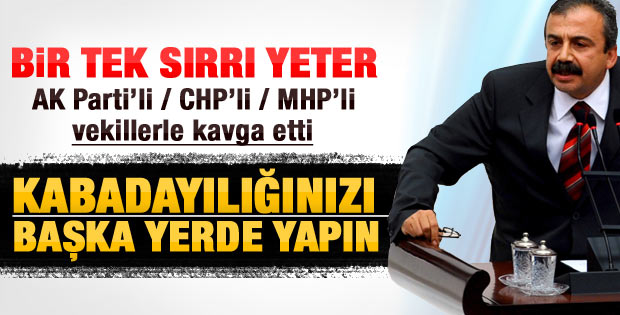 BDP'li vekilin Meclis'i karıştıran Atatürk çıkışı