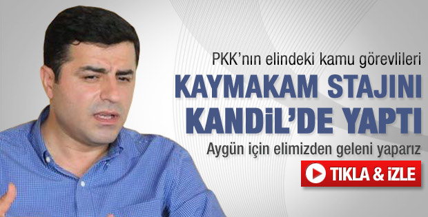 Demirtaş: Hüseyin Aygün için üzerimize düşeni yaparız