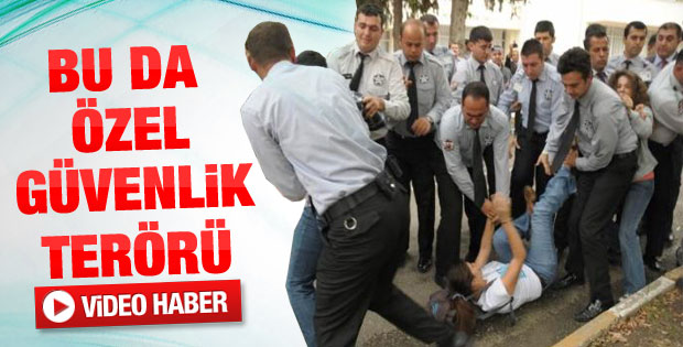 Adana'da üniversitede arbede