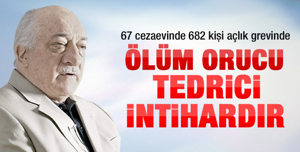Fethullah Gülen: Ölüm orucu tedrici intihardır