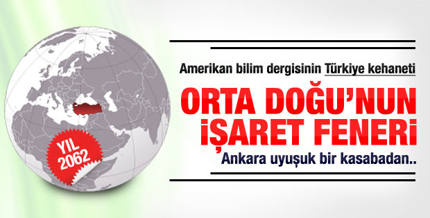 Amerikan dergisinin 2062 Türkiye kehaneti