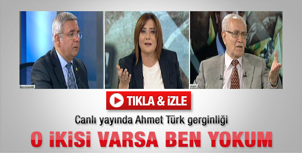 Canlı yayında Ahmet Türk tartışması - izle