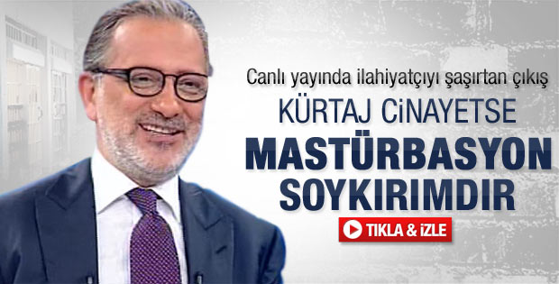 Kürtaj cinayetse mastürbasyon soykırımdır - izle
